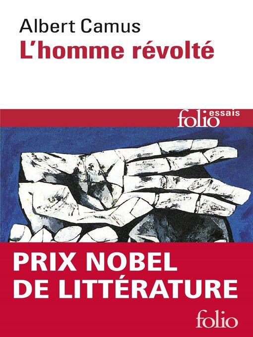 Title details for L'homme révolté by Albert Camus - Available